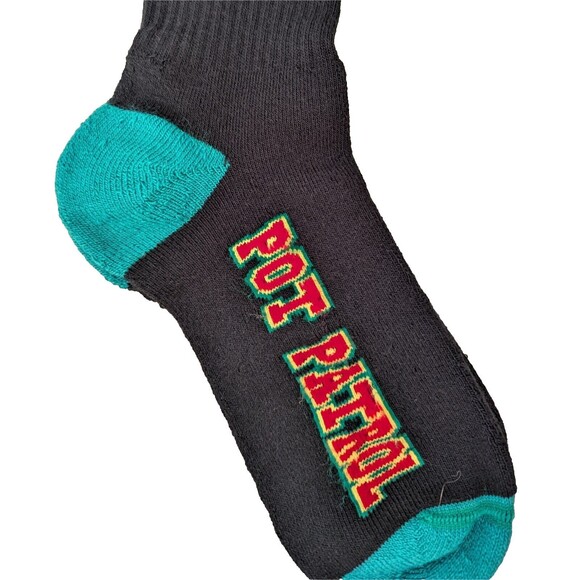 NWT FBF Originals - Pot Patrol Novelty Crew Socks Men's‎ Size Large - Picture 8 of 12